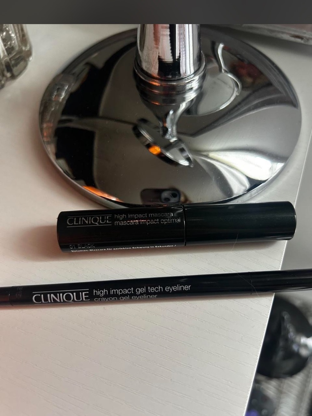 Clinique High Impact Mascara & Gel Tech Eyeliner Duo - Black